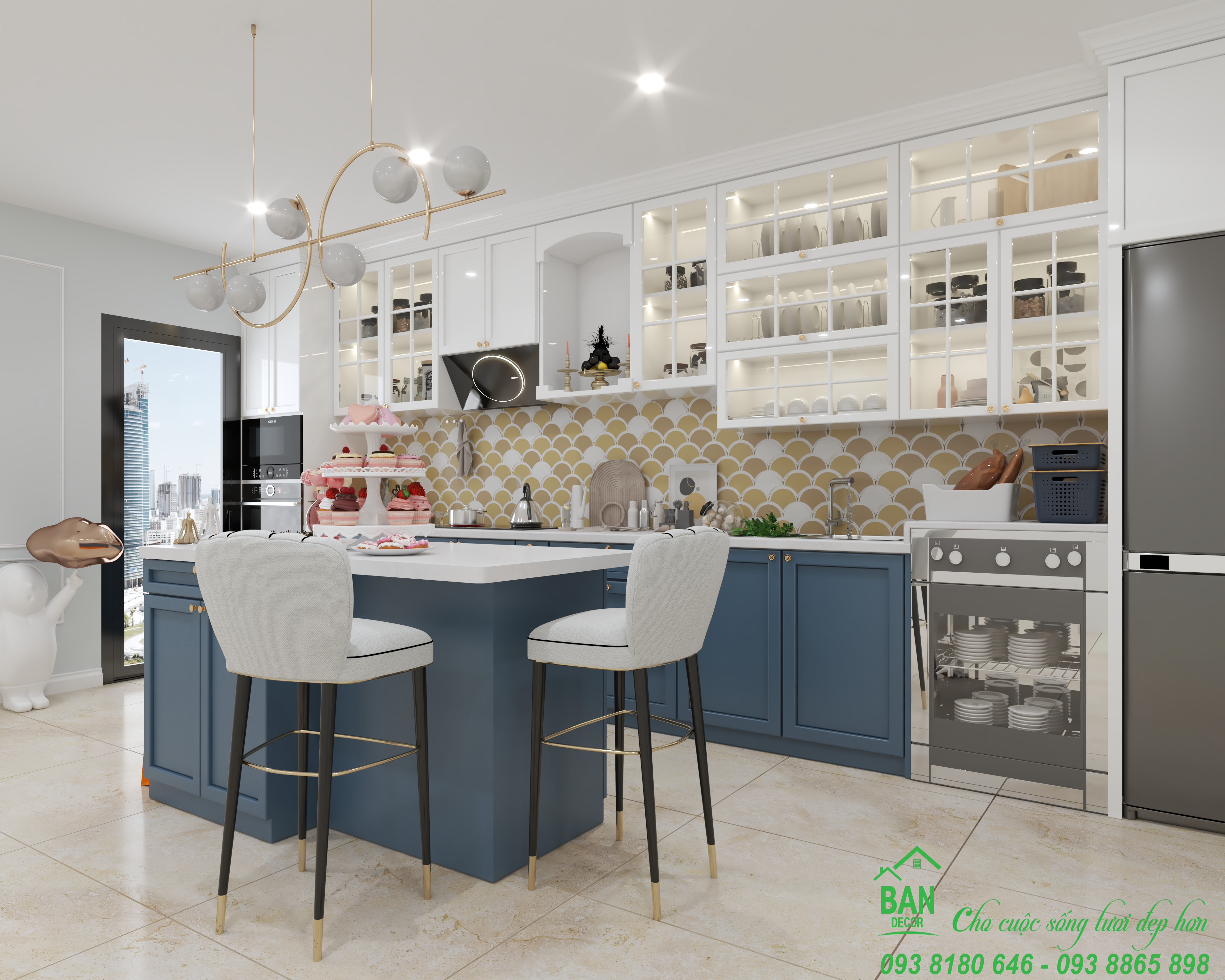 Thiết kế và thi công nội thất chung cư