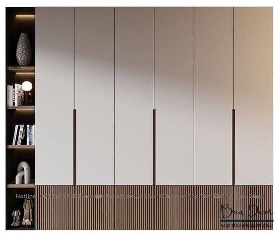 Tủ bếp gỗ công nghiệp