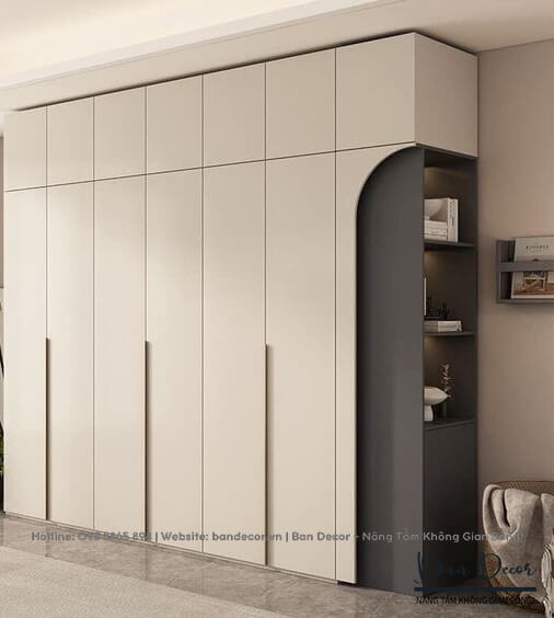 Tủ quần áo gỗ công nghiệp