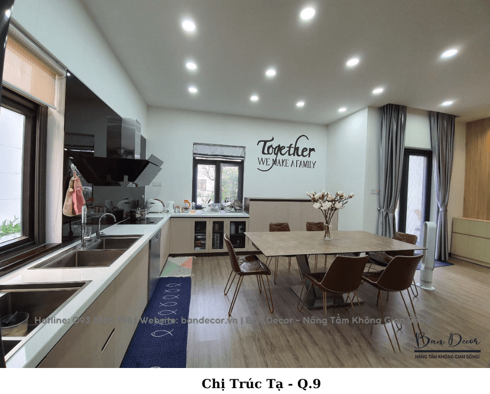 Tủ bếp nhựa cao cấp