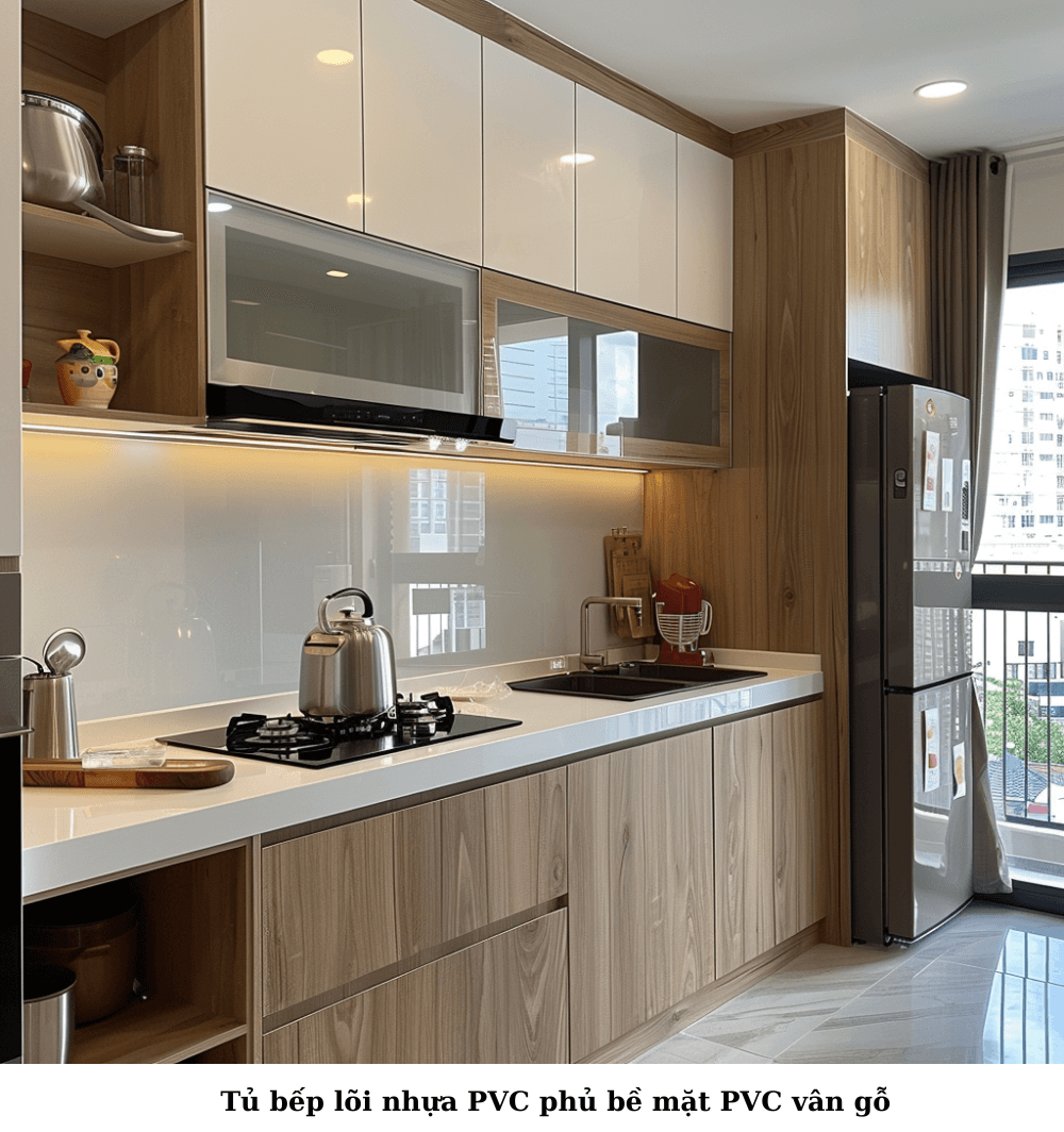 Tủ bếp nhựa cao cấp