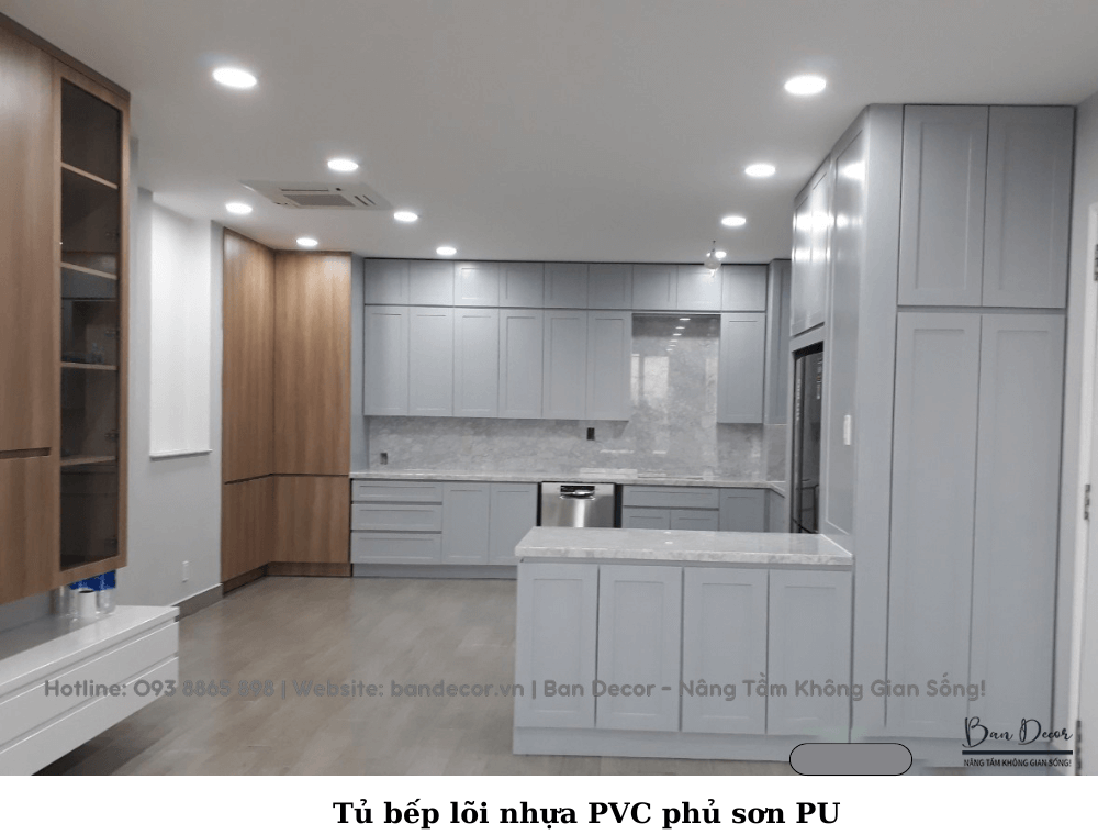 Tủ bếp nhựa cao cấp