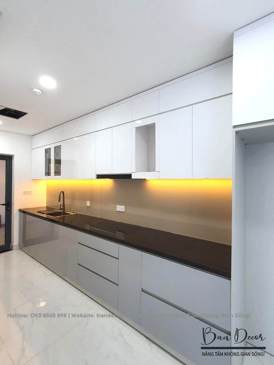 Thi công tủ bếp