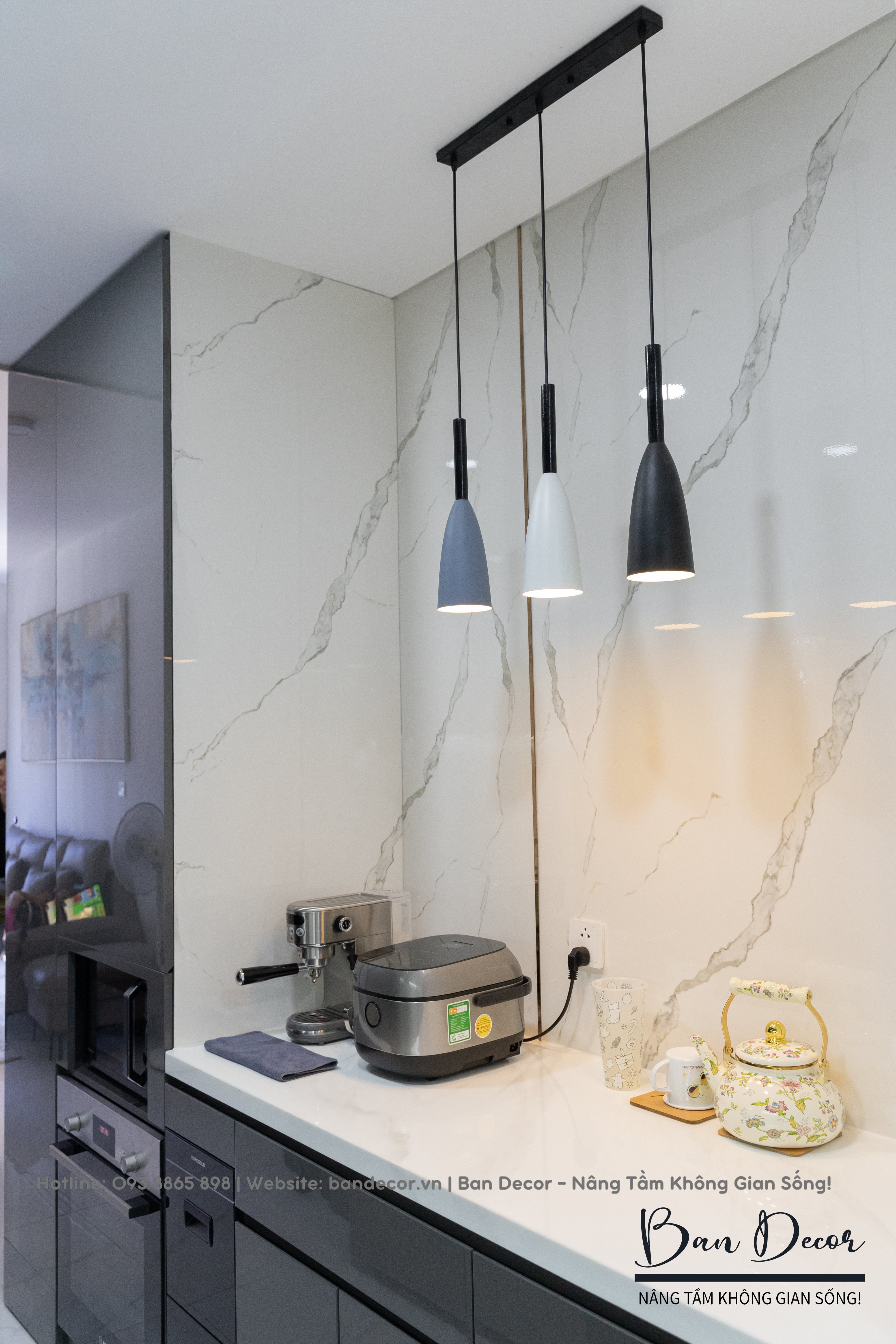 Công trình tủ bếp Acrylic