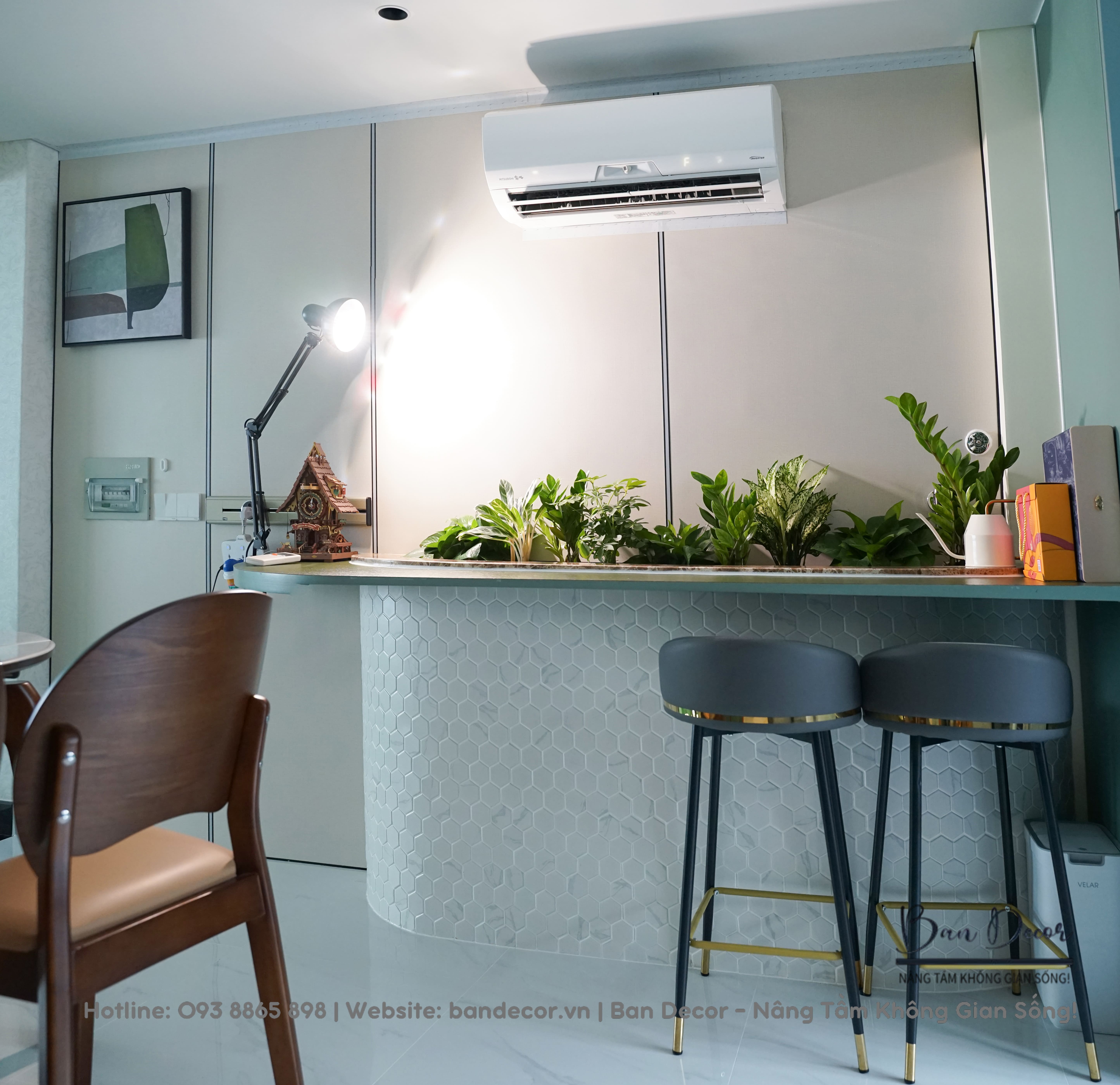 Công trình thi công thực tế tủ bếp Acrylic