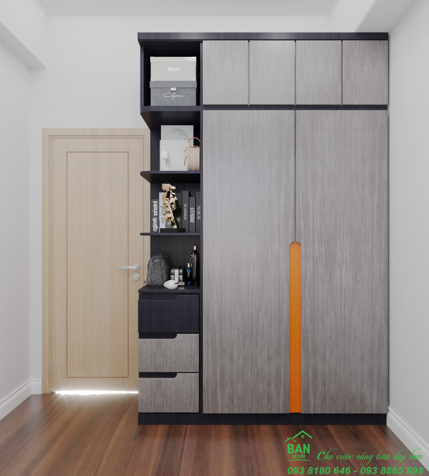 Thiết kế va thi công nội thất chung cư