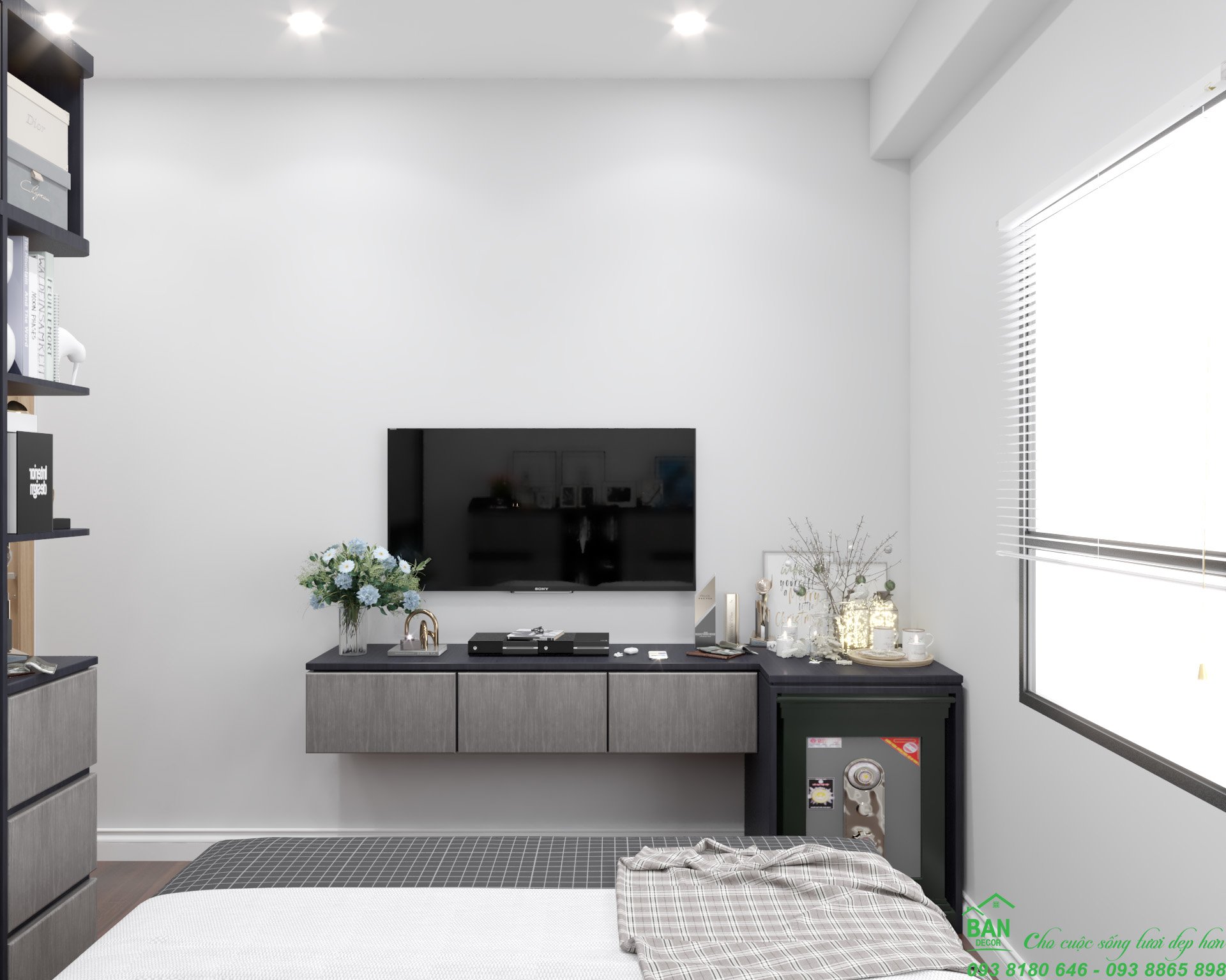 Thiết kế va thi công nội thất chung cư