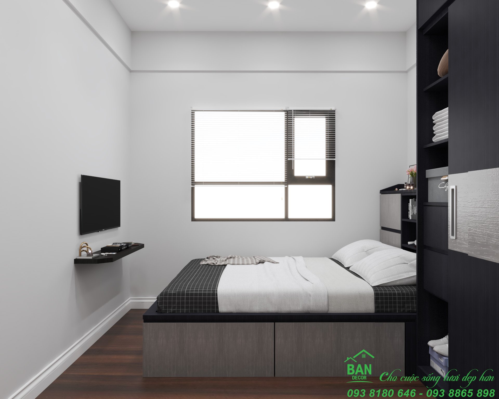 Thiết kế va thi công nội thất chung cư