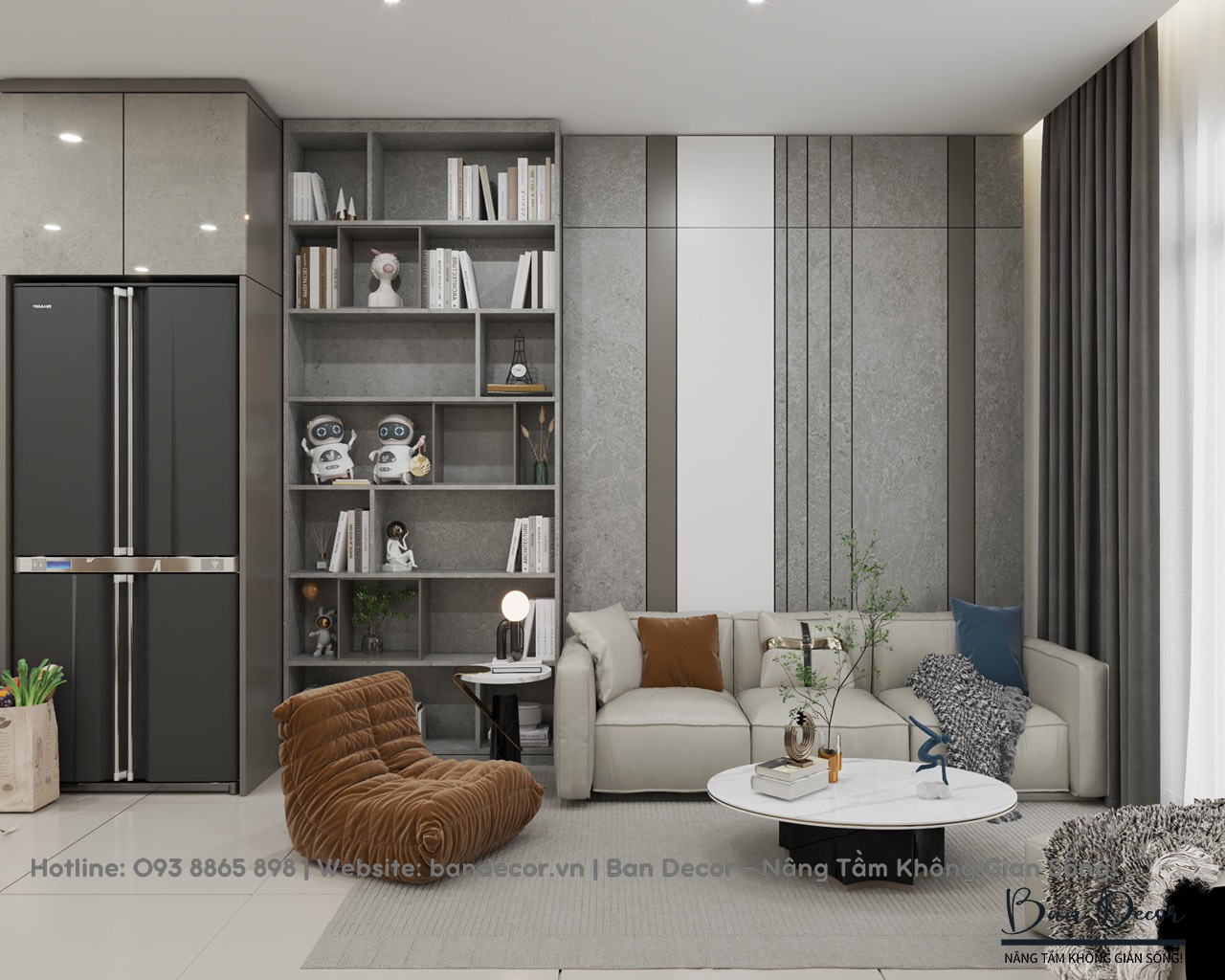 Thiết kế và thi công nội thất chung cư