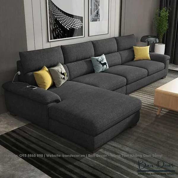  Ghế Sofa Góc Chữ L G266