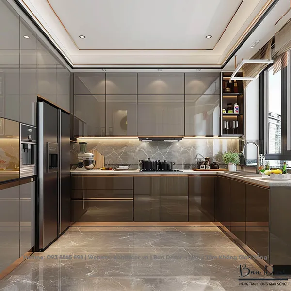 TỦ BẾP NHỰA CAO CẤP NC 06