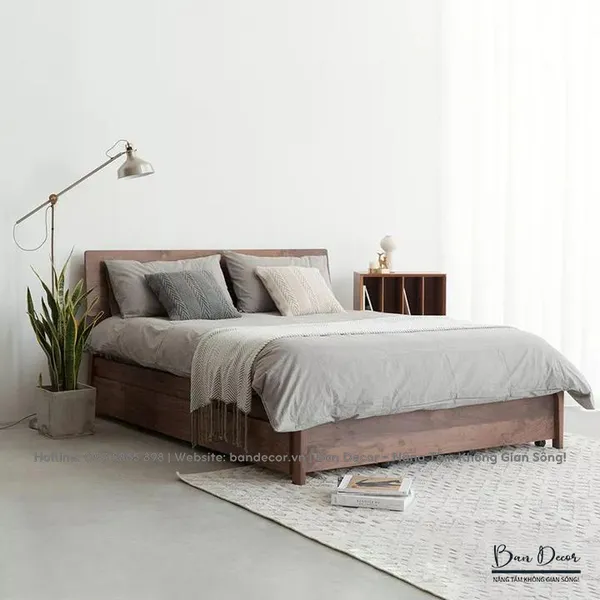 GIƯỜNG NGỦ CÓ NGĂN KÉO N282