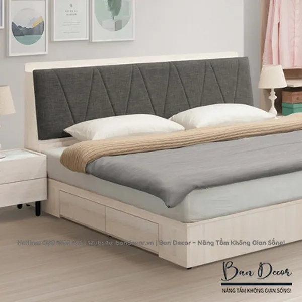 GIƯỜNG NGỦ CÓ NGĂN KÉO N234