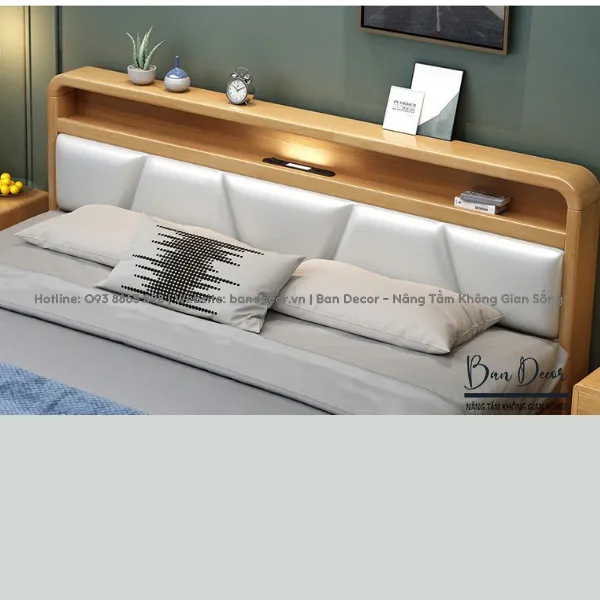 GIƯỜNG NGỦ GỖ CÔNG NGHIỆP GCN01