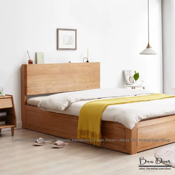 GIƯỜNG NGỦ CÓ NGĂN KÉO N312