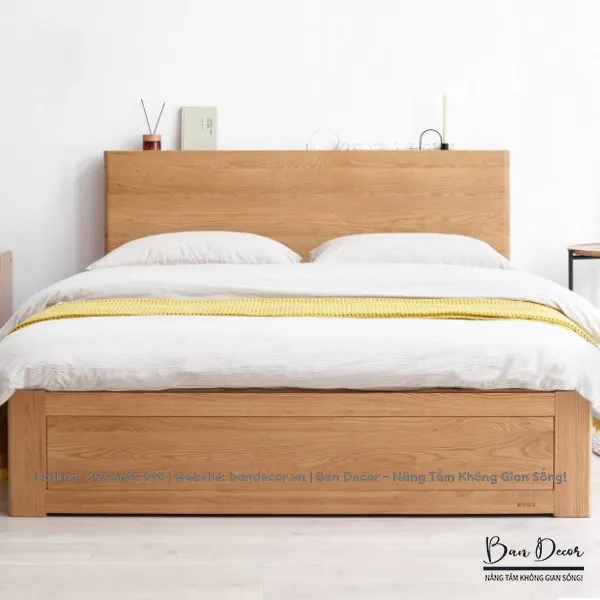 GIƯỜNG NGỦ CÓ NGĂN KÉO N312