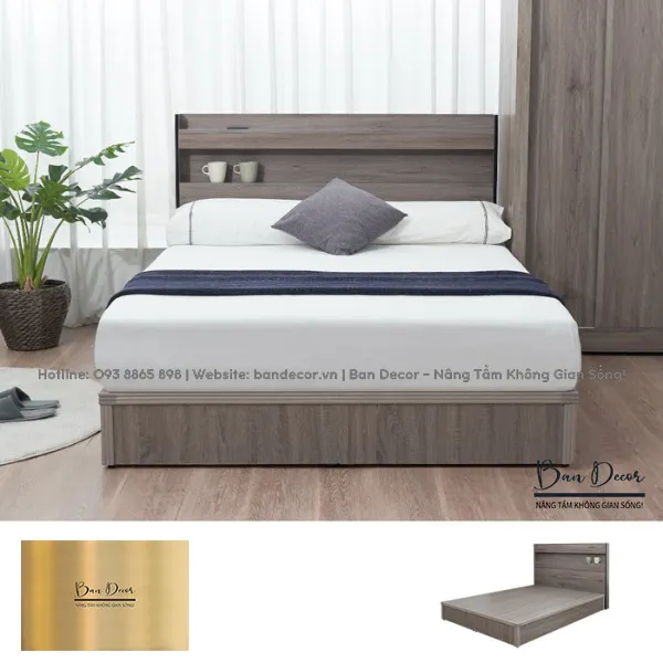 GIƯỜNG NGỦ CÓ NGĂN KÉO N279