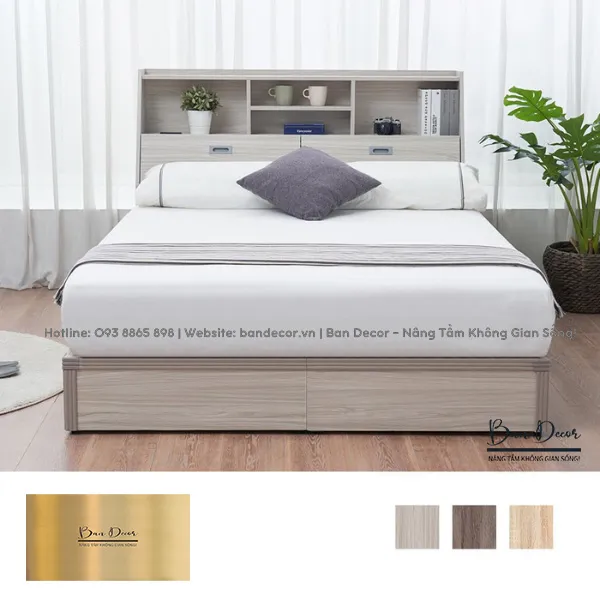 GIƯỜNG NGỦ CÓ NGĂN KÉO N276