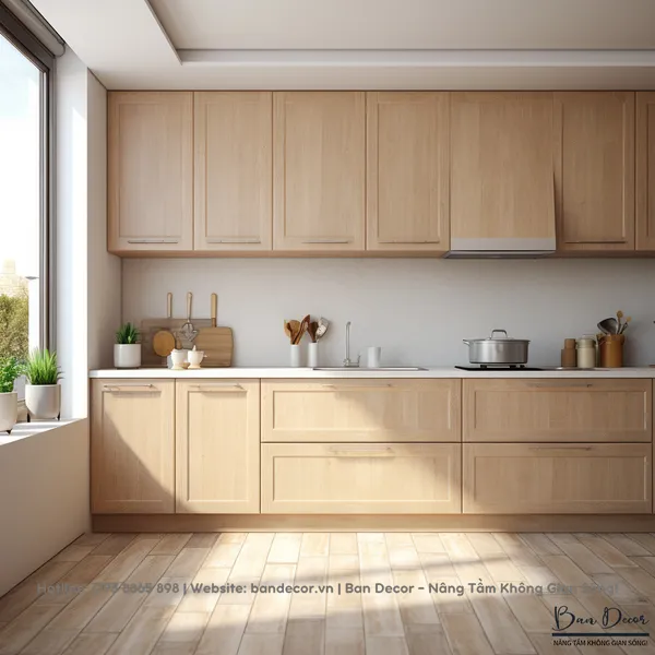 TỦ BẾP TÂN CỔ ĐIỂN CĐ 01