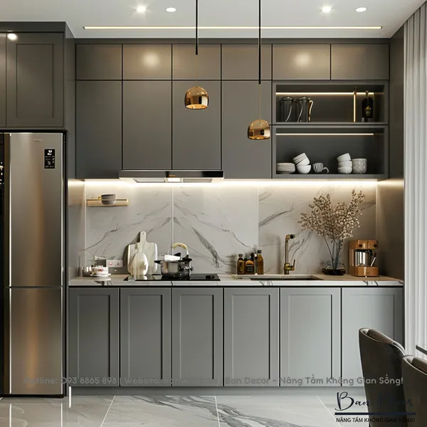 TỦ BẾP TÂN CỔ ĐIỂN CĐ 52