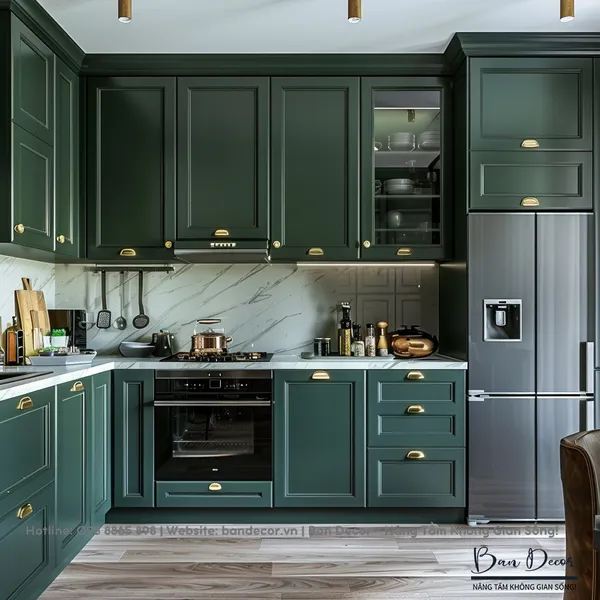 TỦ BẾP TÂN CỔ ĐIỂN CĐ 50