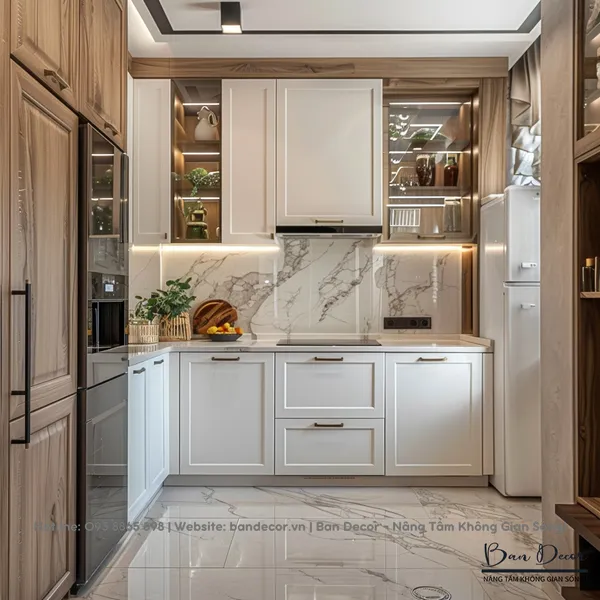 TỦ BẾP TÂN CỔ ĐIỂN CĐ 39