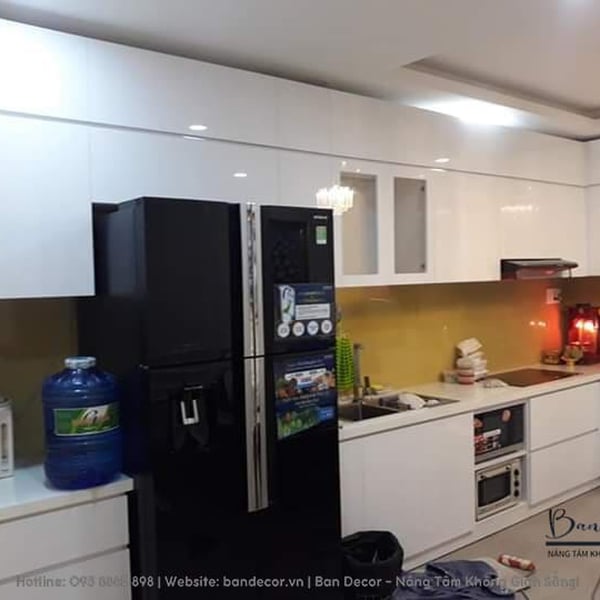 CÔNG TRÌNH THỰC TẾ TỦ BẾP ACRYLIC - TA 07