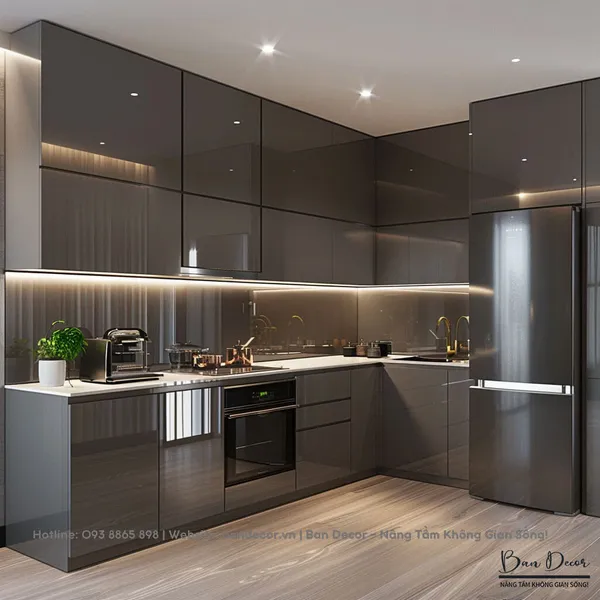  TỦ BẾP ACRYLIC AC 27