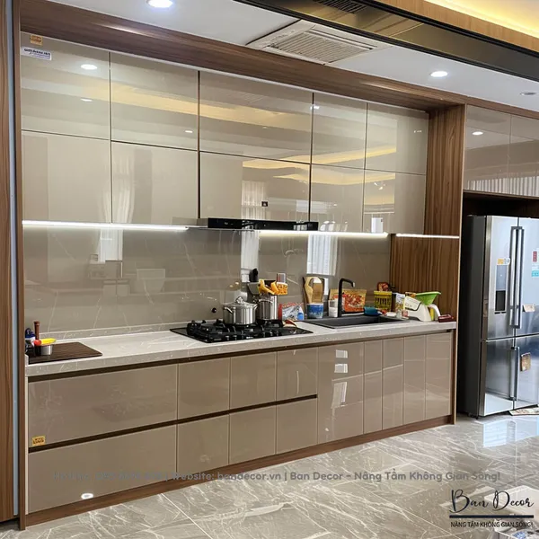 TỦ BẾP NHỰA CAO CẤP NC 16