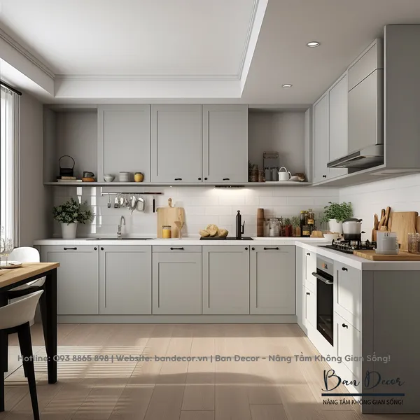 TỦ BẾP TÂN CỔ ĐIỂN CĐ 16 