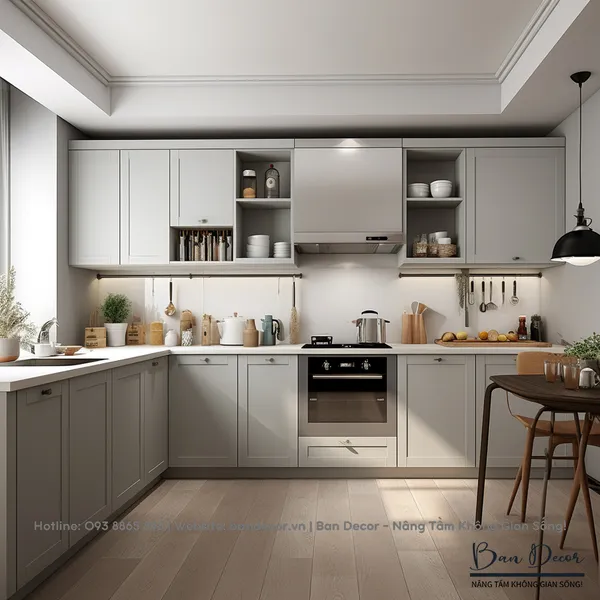 TỦ BẾP TÂN CỔ ĐIỂN CĐ 22