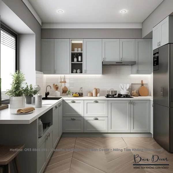 TỦ BẾP TÂN CỔ ĐIỂN CĐ 24