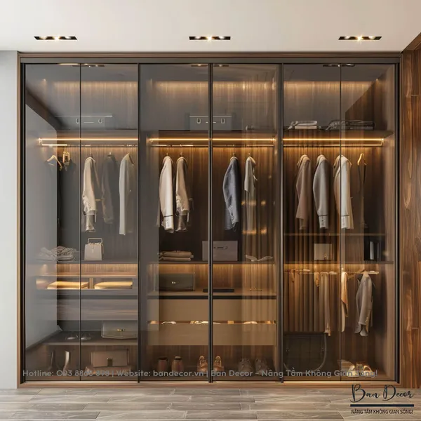 TỦ QUẦN ÁO CÁNH KÍNH CK 14