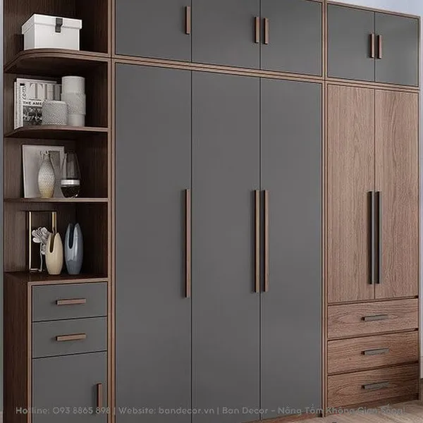 TỦ QUẦN ÁO GỖ CÔNG NGHIỆP CN 103