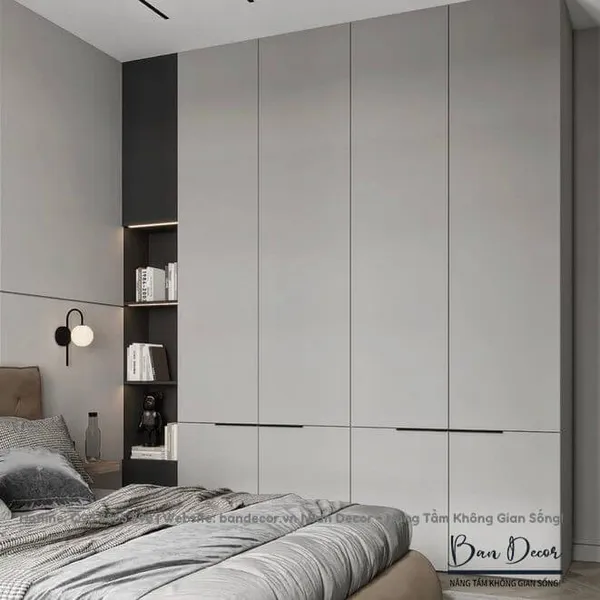 TỦ QUẦN ÁO GỖ CÔNG NGHIỆP CN 104