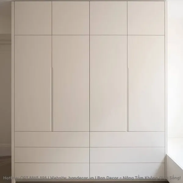 TỦ QUẦN ÁO GỖ CÔNG NGHIỆP CN 30