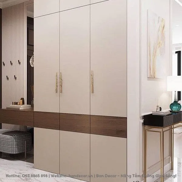 TỦ QUẦN ÁO GỖ CÔNG NGHIỆP CN 33