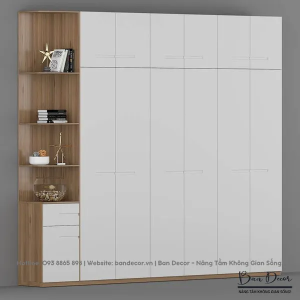 TỦ QUẦN ÁO GỖ CÔNG NGHIỆP CN 41