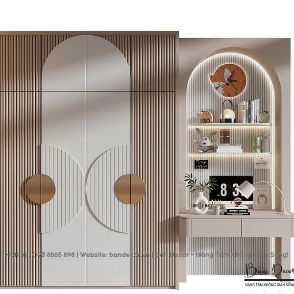 TỦ QUẦN ÁO GỖ CÔNG NGHIỆP CN 49