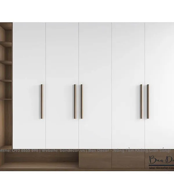 TỦ QUẦN ÁO GỖ CÔNG NGHIỆP CN 46