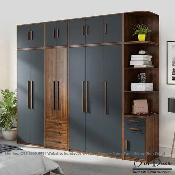 TỦ QUẦN ÁO GỖ CÔNG NGHIỆP CN 48
