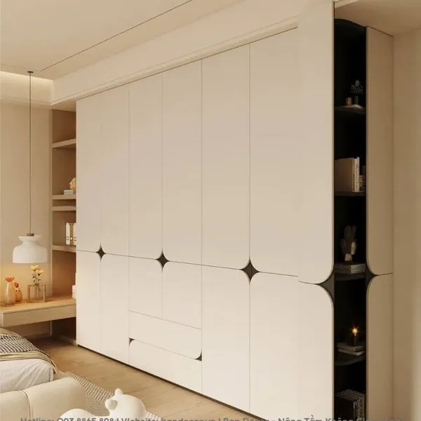 TỦ QUẦN ÁO GỖ CÔNG NGHIỆP CN 51