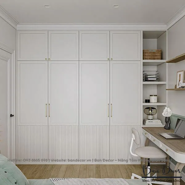 TỦ QUẦN ÁO GỖ CÔNG NGHIỆP CN 52