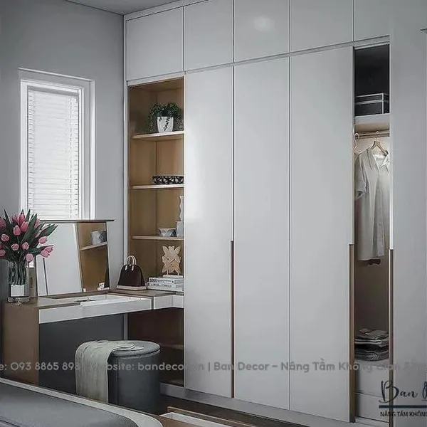 TỦ QUẦN ÁO GỖ CÔNG NGHIỆP CN 58