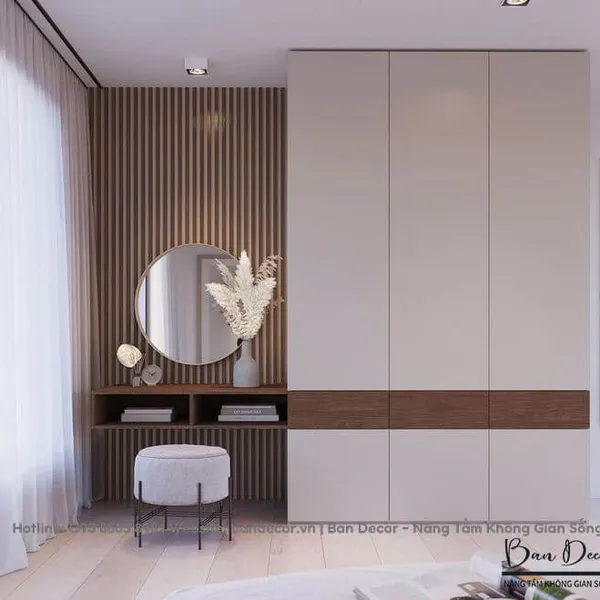 TỦ QUẦN ÁO GỖ CÔNG NGHIỆP CN 73