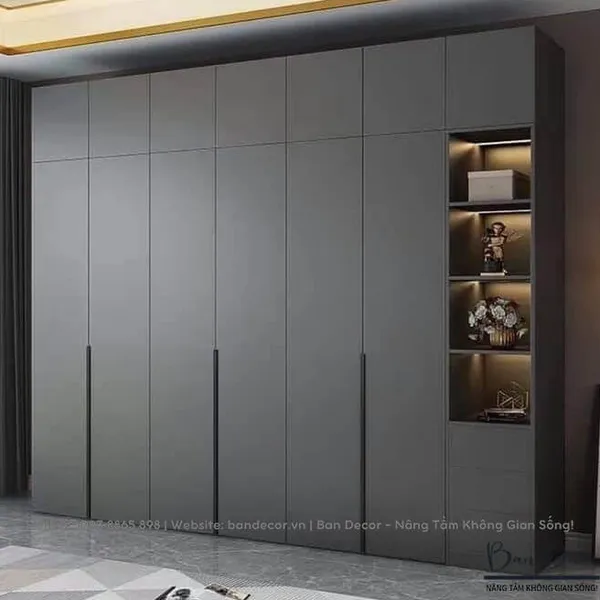 TỦ QUẦN ÁO GỖ CÔNG NGHIỆP CN 80