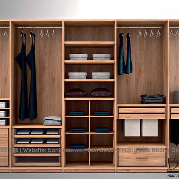 TỦ QUẦN ÁO GỖ CÔNG NGHIỆP CN 83