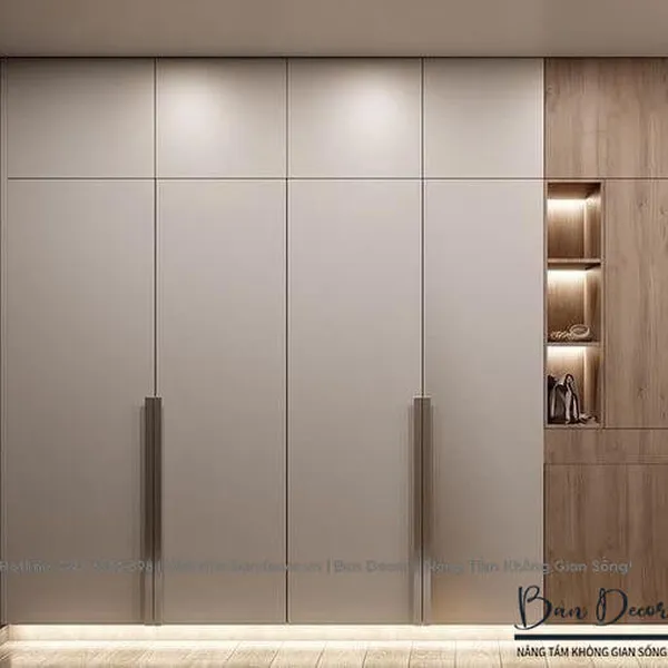 TỦ QUẦN ÁO GỖ CÔNG NGHIỆP CN 86