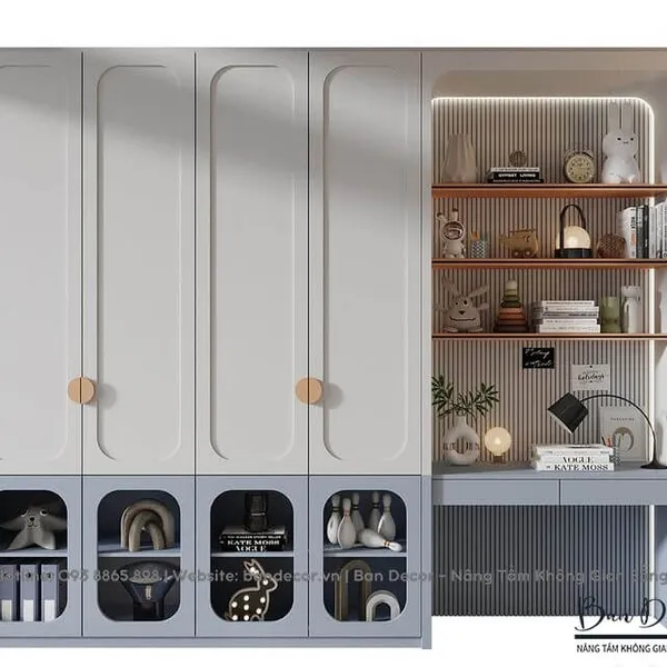 TỦ QUẦN ÁO GỖ CÔNG NGHIỆP CN 97