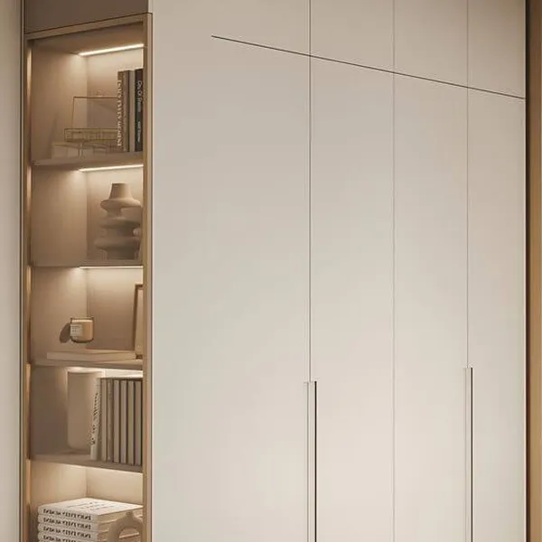 TỦ QUẦN ÁO GỖ CÔNG NGHIỆP CN 107